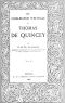 [Gutenberg 42909] • The Collected Writing of Thomas De Quincey, Vol. II